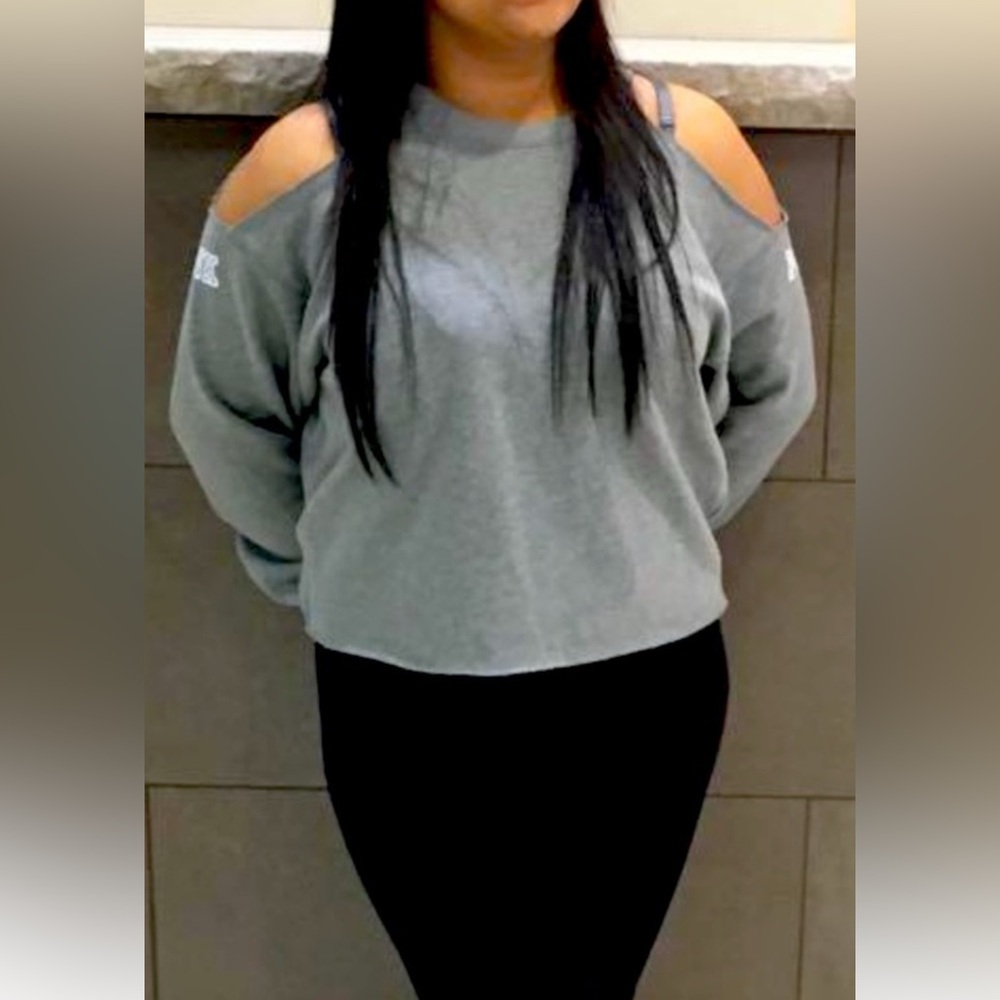 Victoria secret Pink shoulder cutout sweater